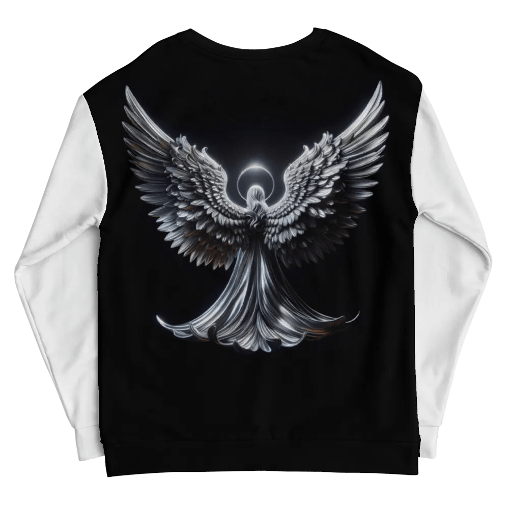 A Silver Angel and Cross - Unisex Sweatshirt #5 product image (10)