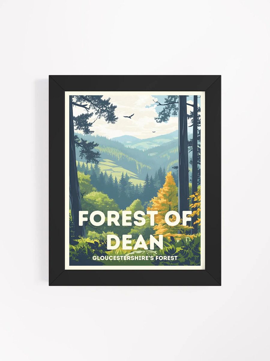 The Forest of Dean Vintage Travel Poster product image (4)