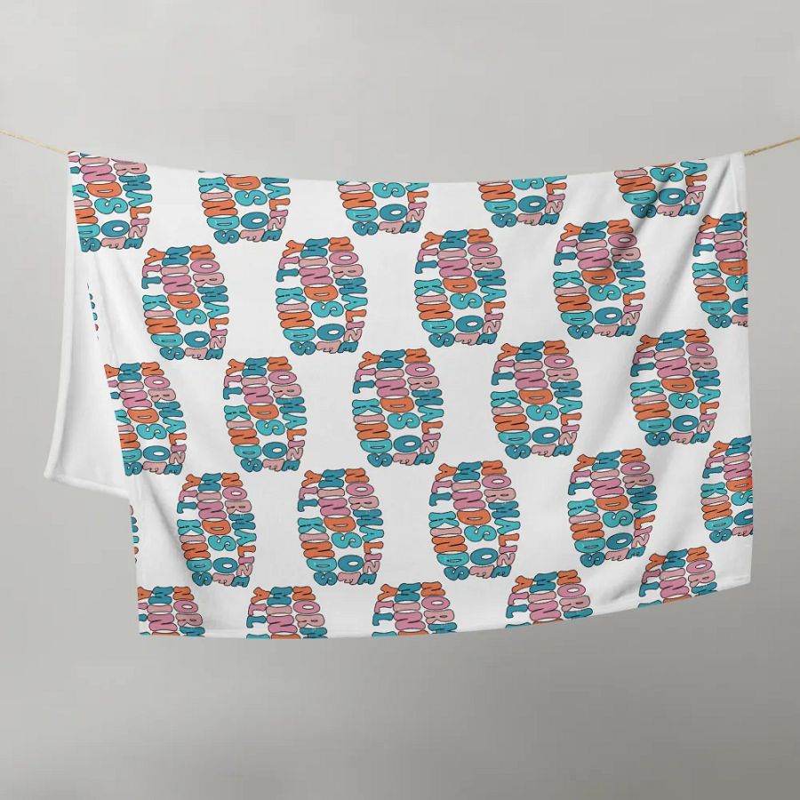 Normalize Minds Of All Kinds Blanket product image (10)