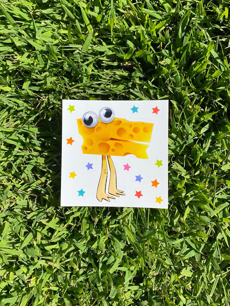 Cheese Chap - STICKER product image (2)