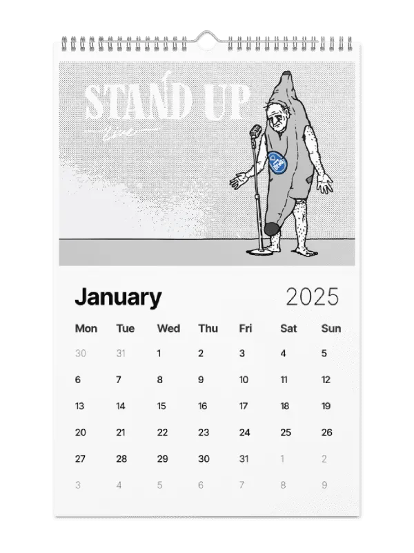 DEWD, IT'S 2025! Wall Calendar product image (29)