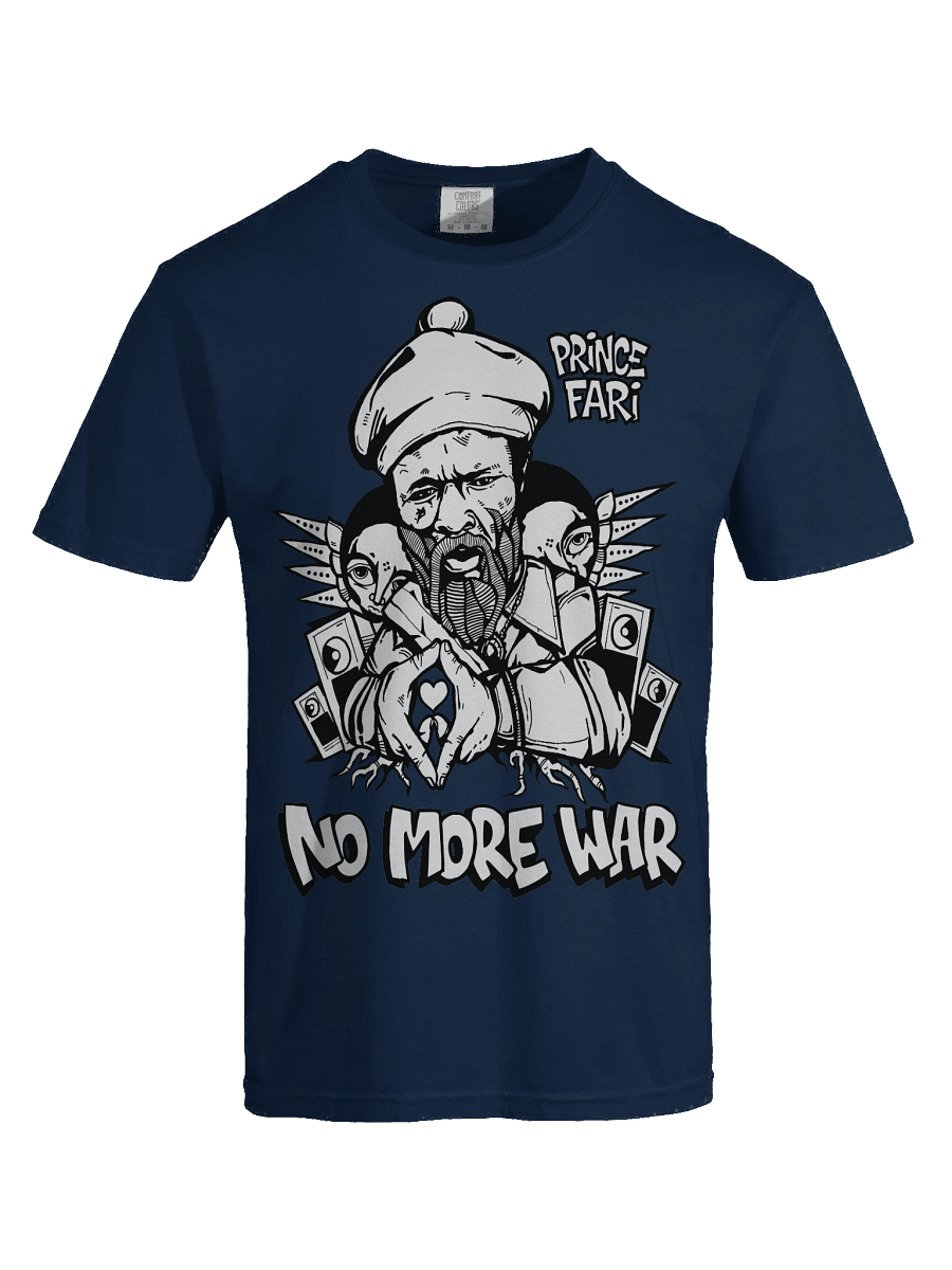 Prince Far I T-Shirt by RasTerms37 (Blue / Black White / Premium) product image (4)
