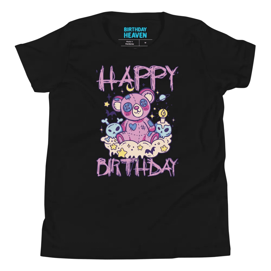Happy Birthday (Cute Teddy Bear) T-Shirt For Kids product image (8)