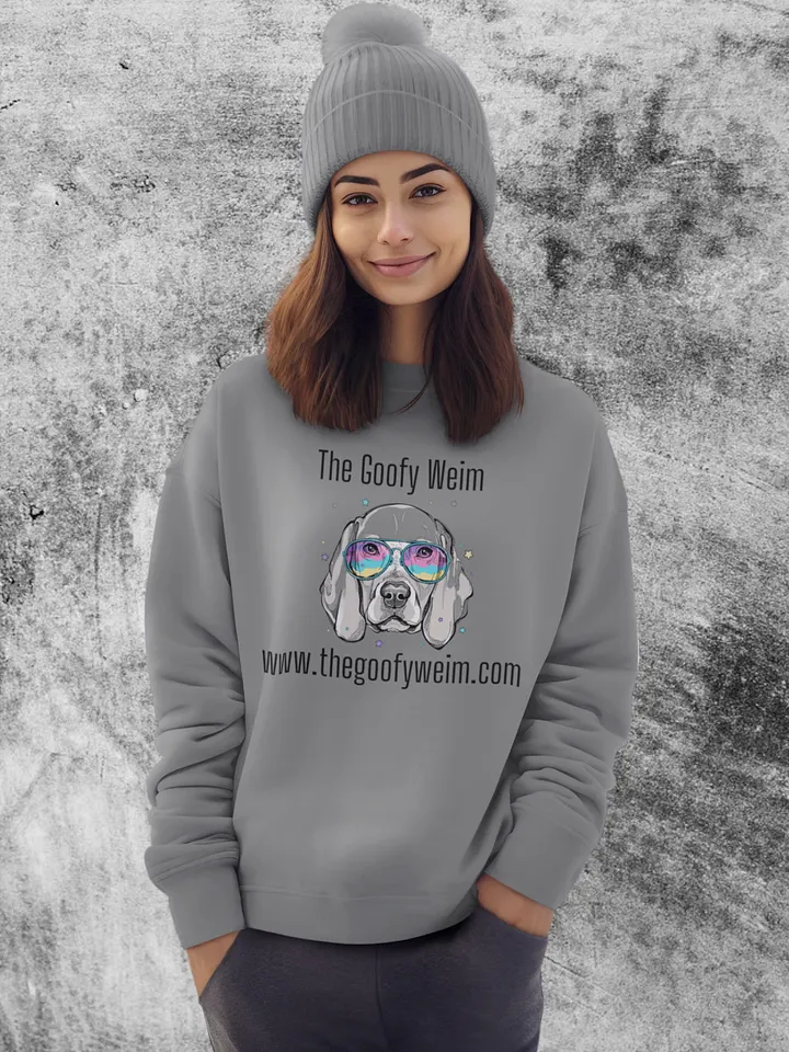 The Goofy Weim Logo Merch - Cotton Heritage Premium Sweatshirt product image (1)