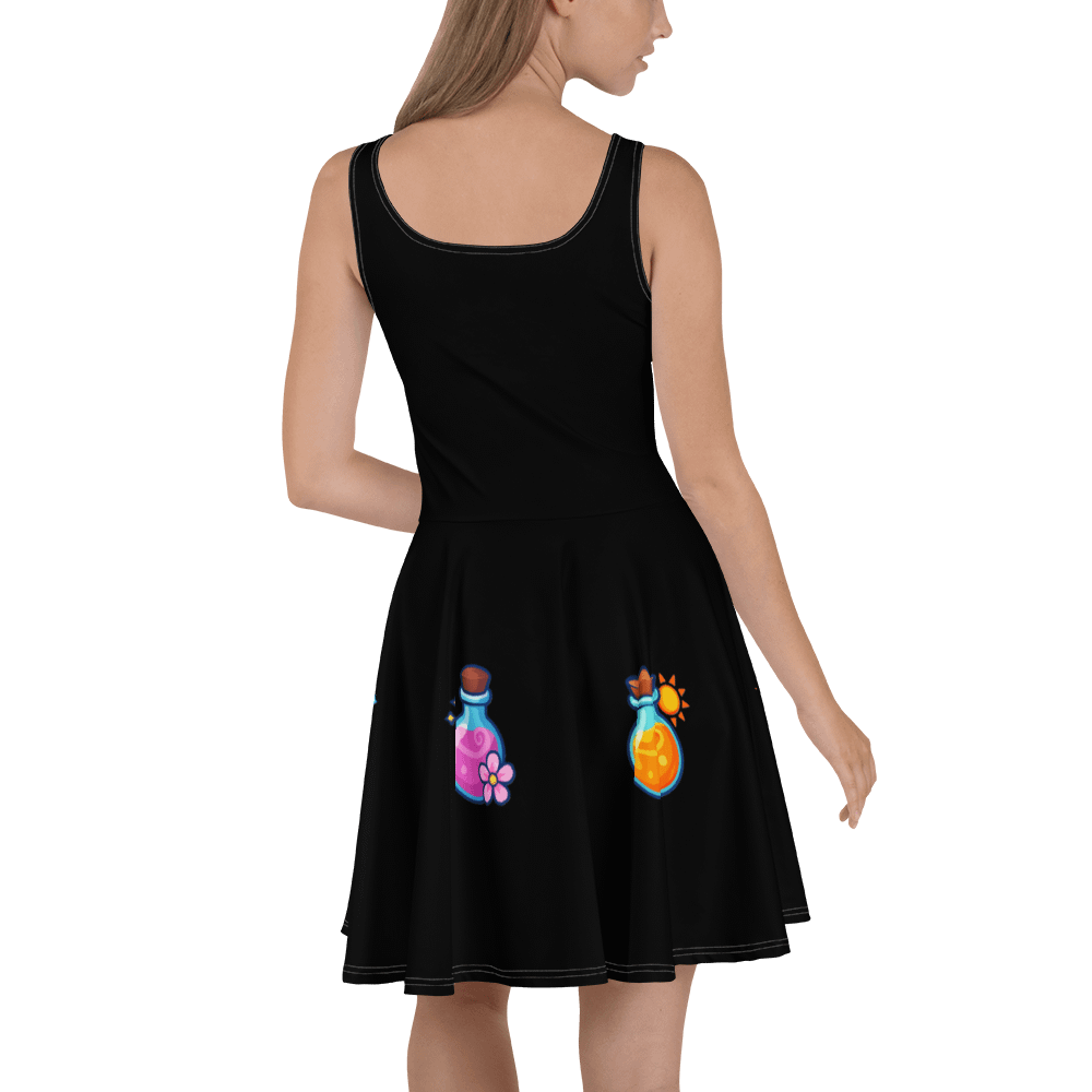 Eyes of Enchantment All-Over Print Skater Dress product image (4)