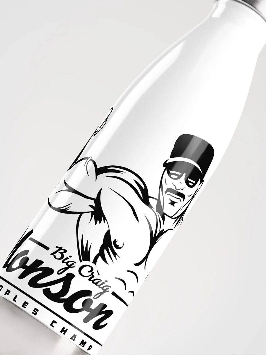 Big Craig Monson The Peoples Champ Stainless Steel 17oz Water Bottle product image (5)