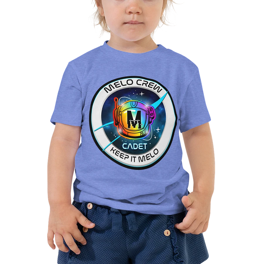 #MeloCrew Badge: Cadet - Basic Toddler T-Shirt | #MadeByMELO product image (6)