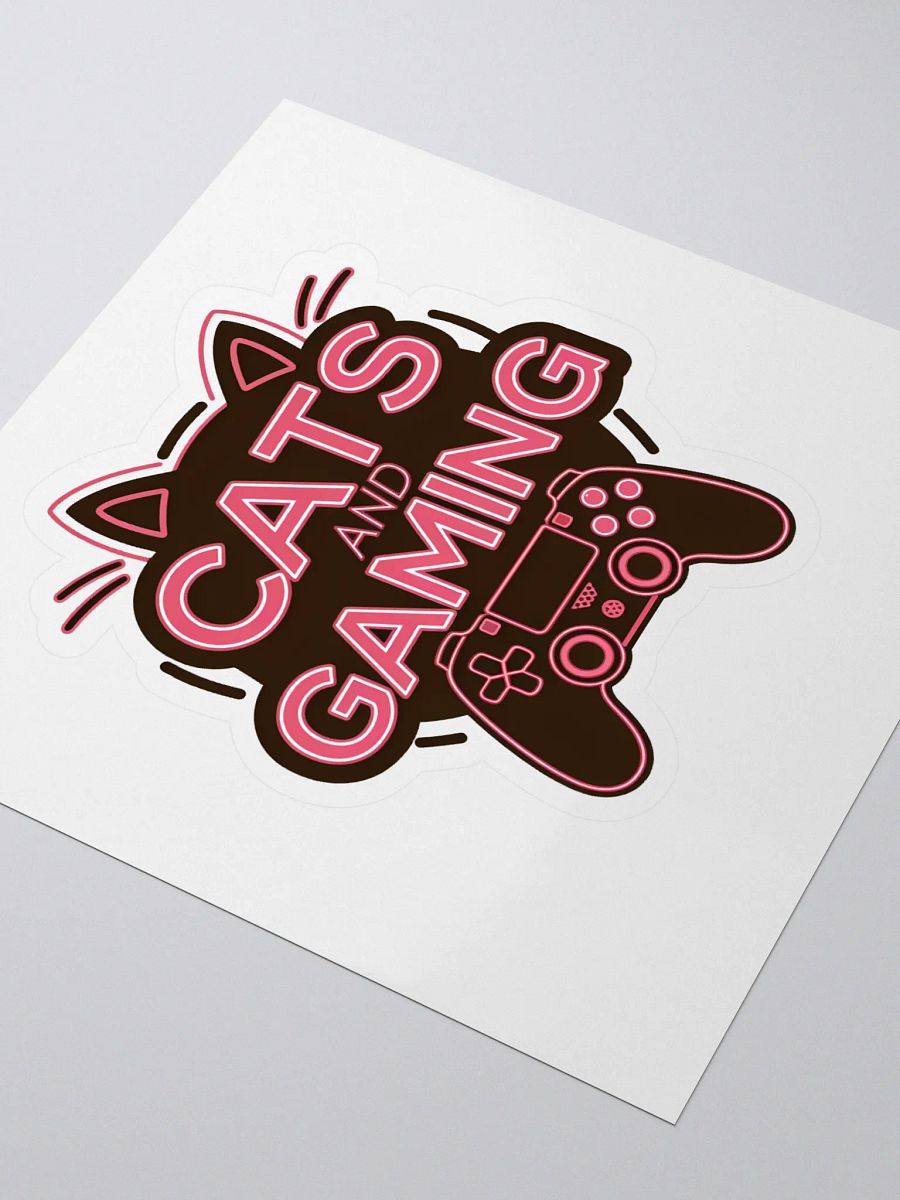 Meowtastic Gaming Cat Stickers product image (3)