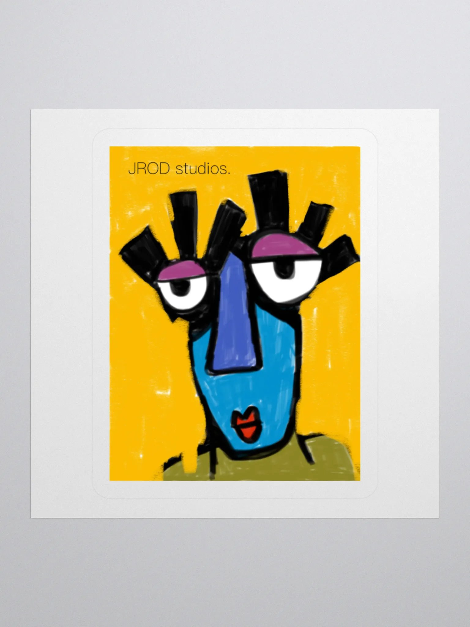 Not Impressed Sticker [Multi] product image (1)