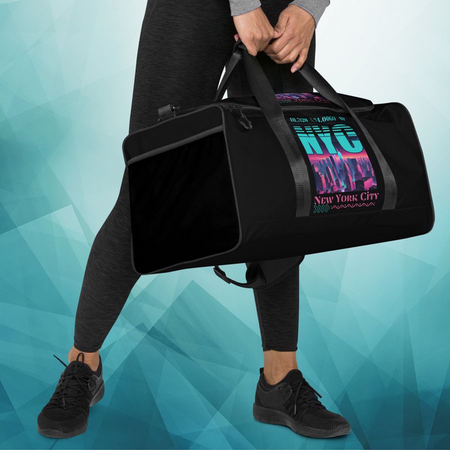 NYC New York City Graphic Duffel Bag product image (5)