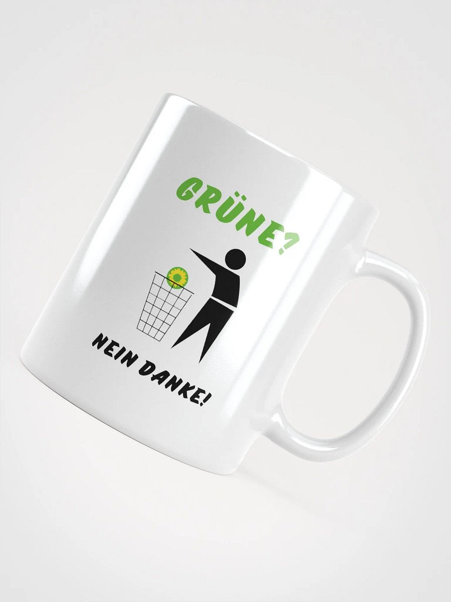Lustige Kaffee Tasse/Becher | Grüne Nein Danke | Tasse mit Spruch Statement product image (4)