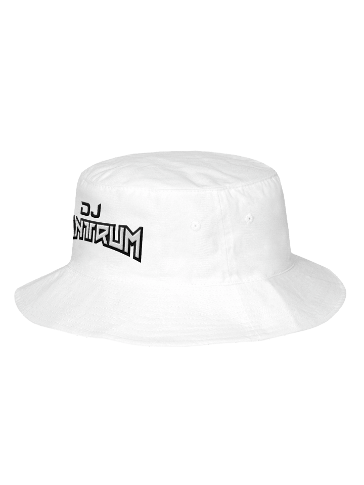 DJ TanTrum Bucket Hat (Black Trim Logo) - Cropped Logo product image (2)