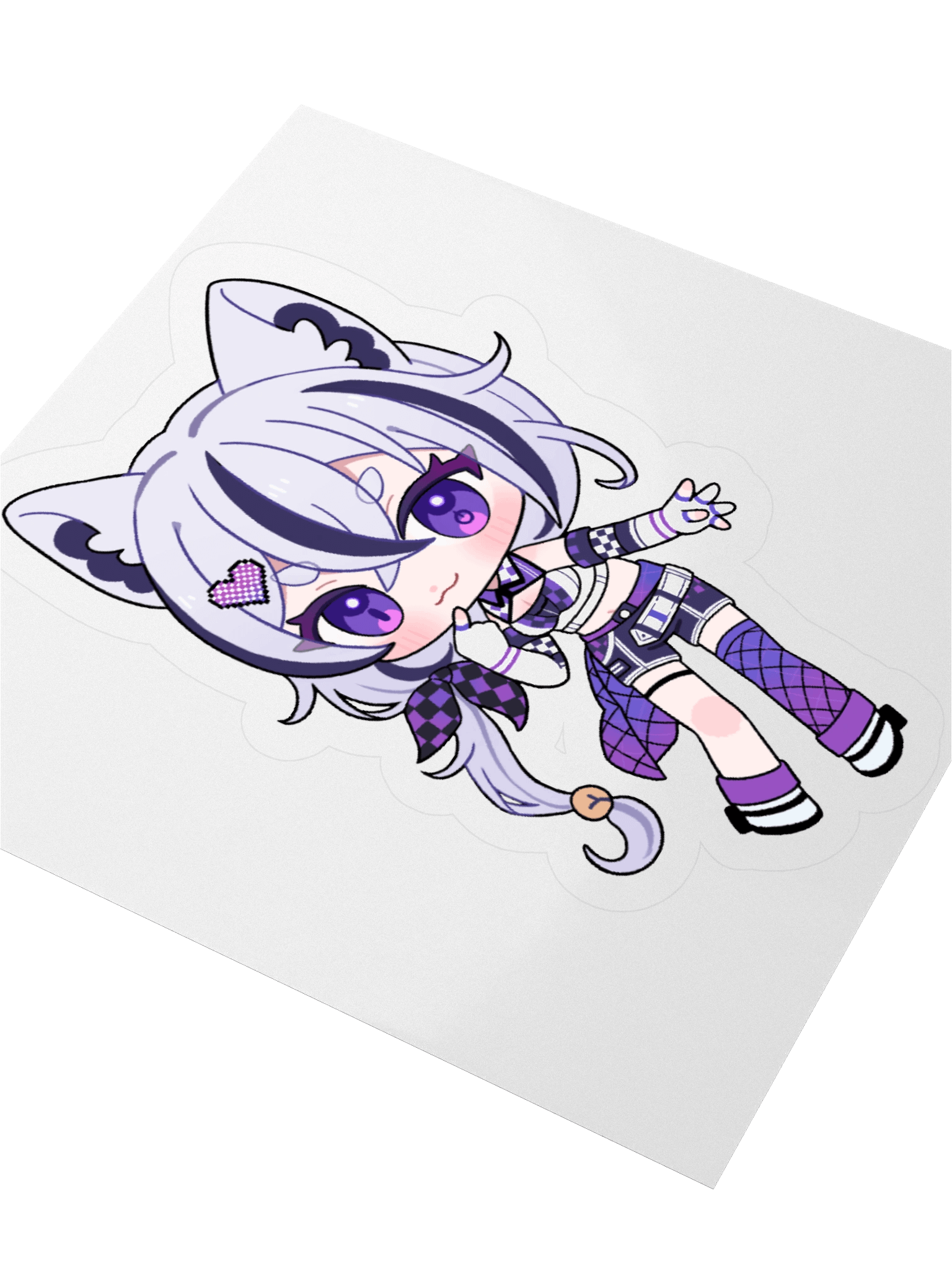 Chibi RaceQueen Sticker product image (9)
