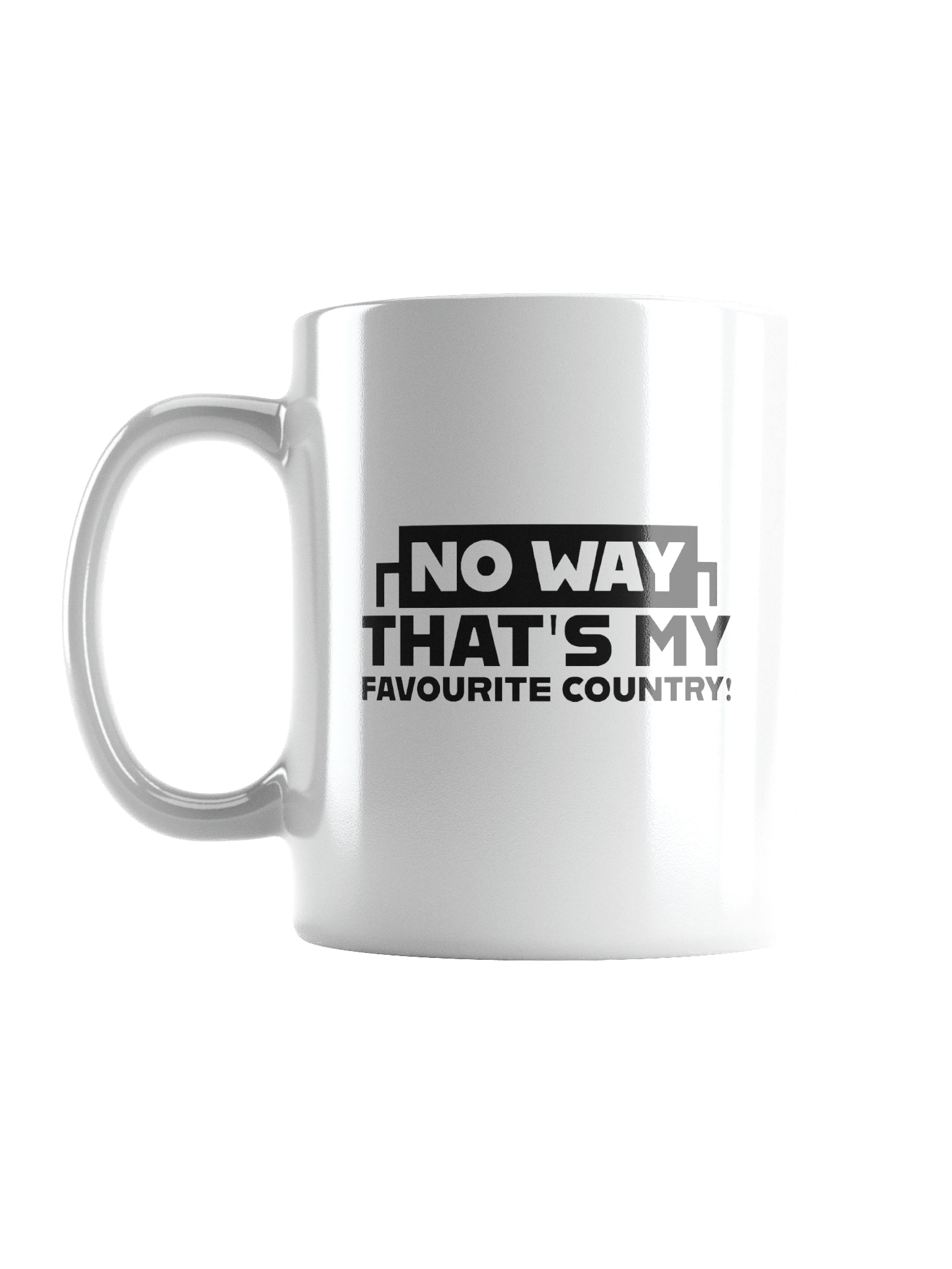 Favourite Country Mug White product image (2)