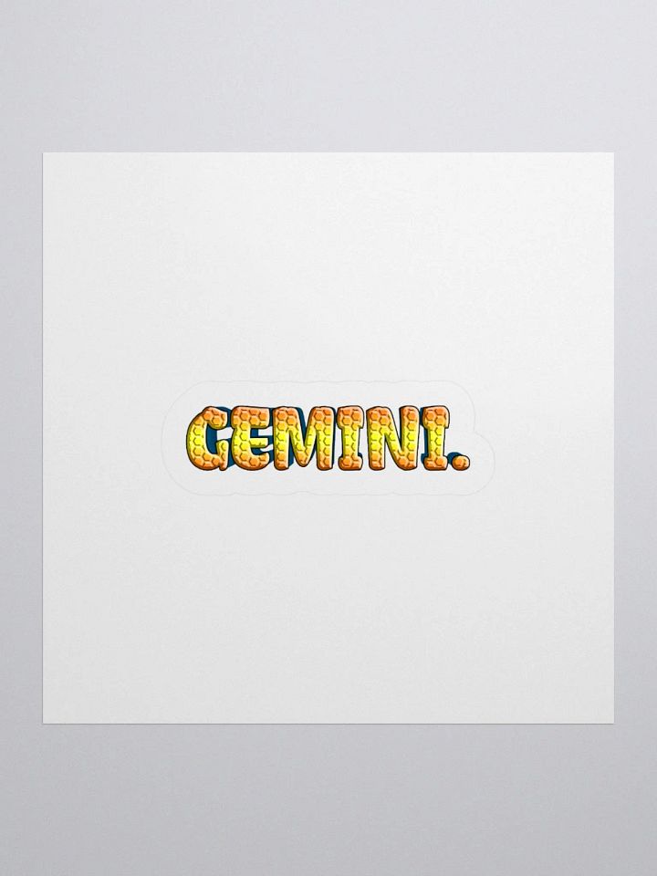 Gemini Sticker product image (1)