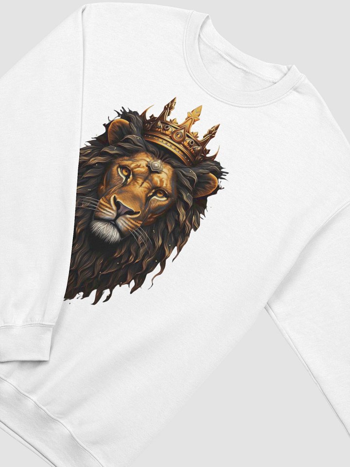 Regal Lion Crown Crewneck Sweatshirt product image (2)