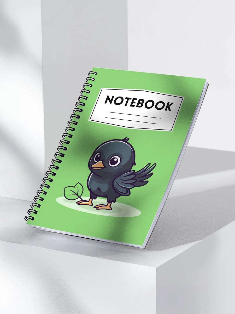 Proud Lucky Crow Supporter Notebook product image (3)