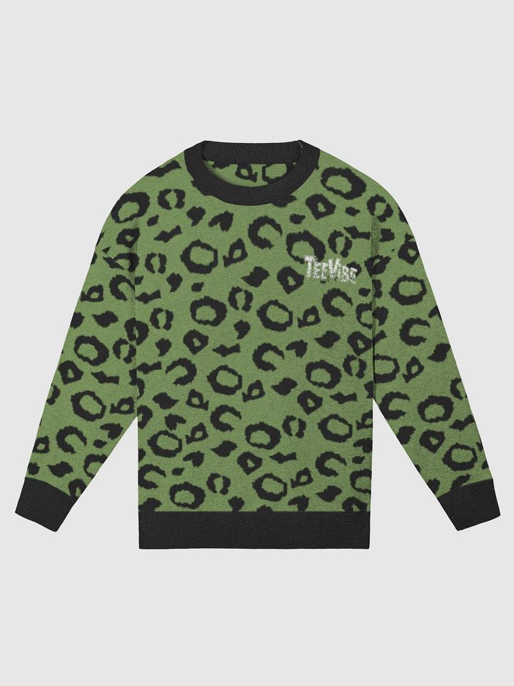 Level5 Leopard Print Relaxed Fit Sweater product image (3)