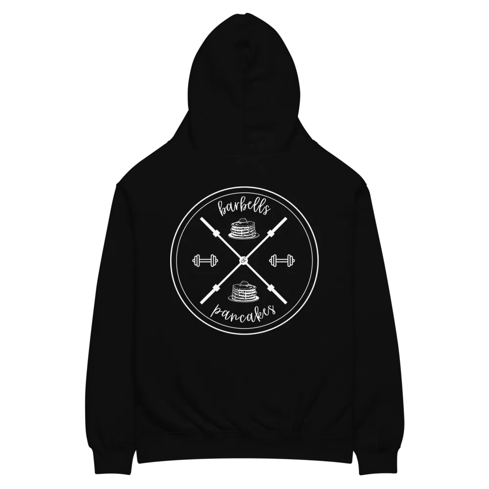 Barbells & Pancakes X Emblem Unisex Hoodie product image (2)