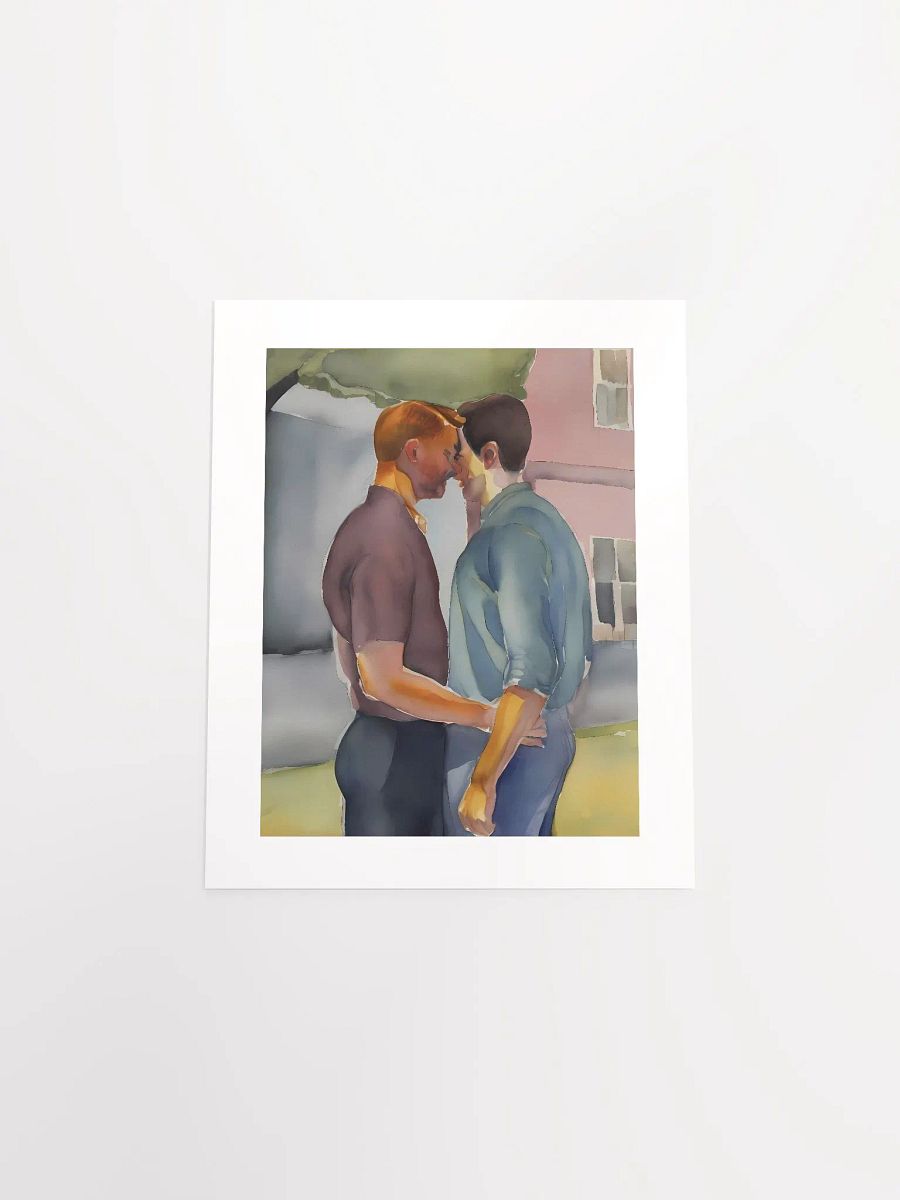 Leaning In For The Kiss - Print product image (4)