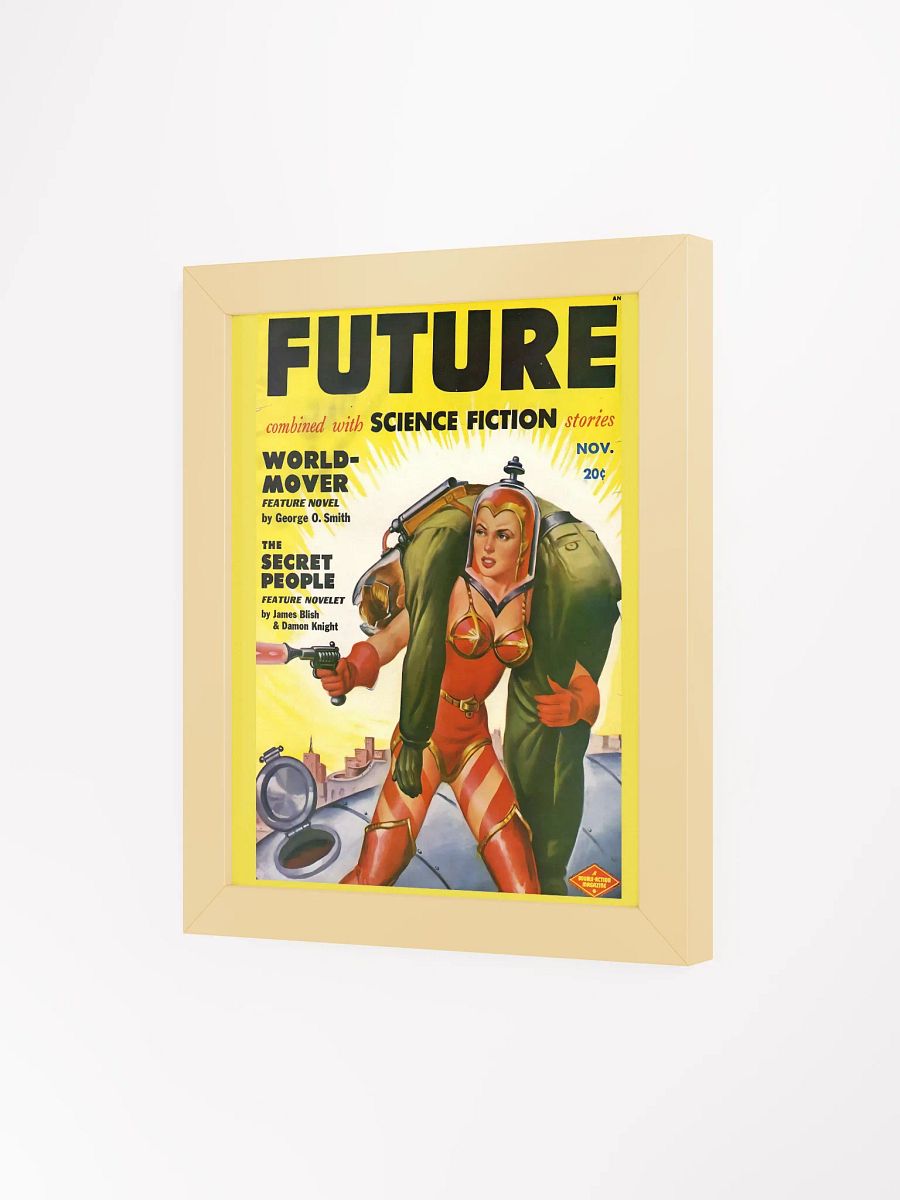 Future Pulp Cover Art Ayous Wood Poster product image (39)