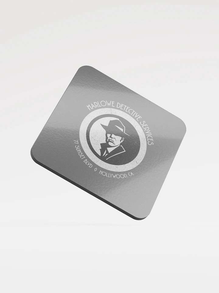 Marlowe Detective Services Beverage Coaster product image (2)