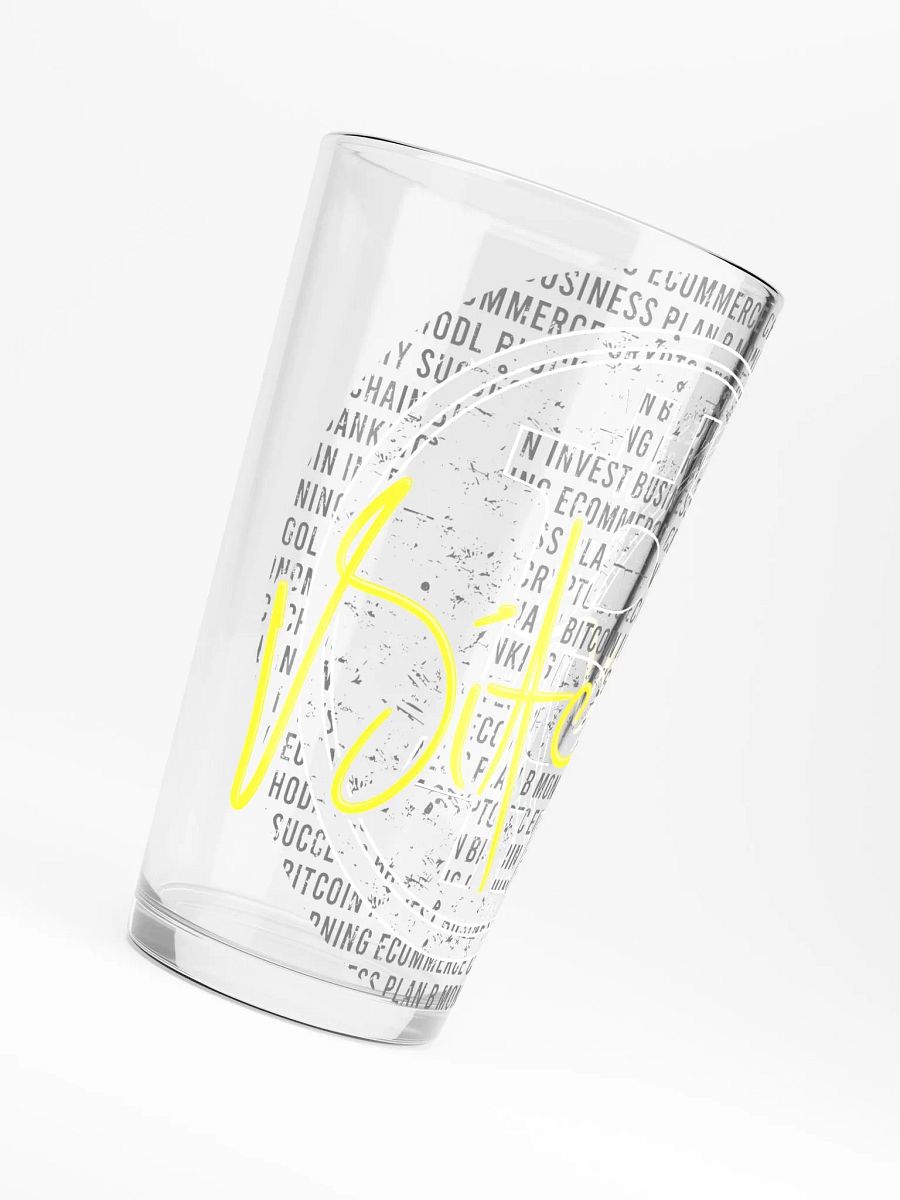 Bitcoin Script Shaker Pint Glass product image (2)