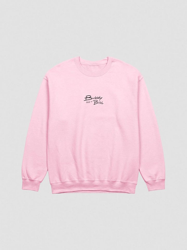 Bubbly and a B*tch embroidered crewneck product image (2)
