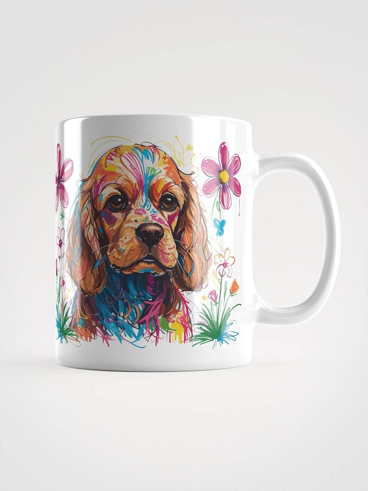 Scribbles Cocker Spaniel 1 , Mug product image (1)