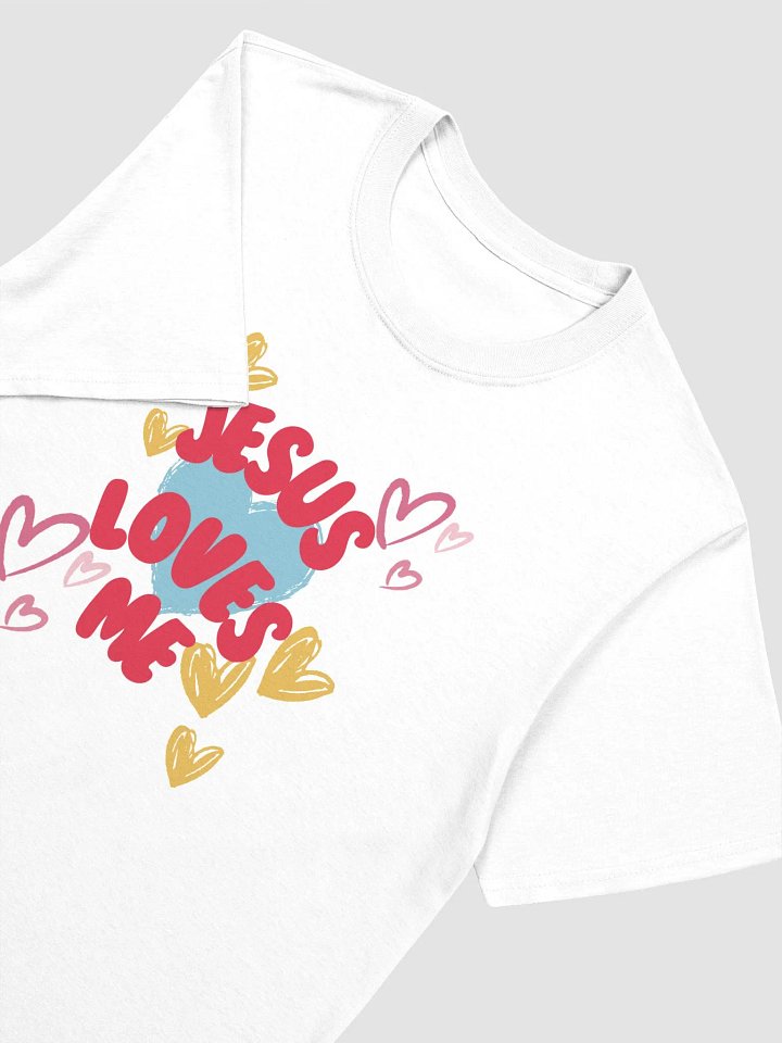 Valentines T Shirt Christian Jesus Loves Me Unisex Softstyle T-Shirt product image (1)