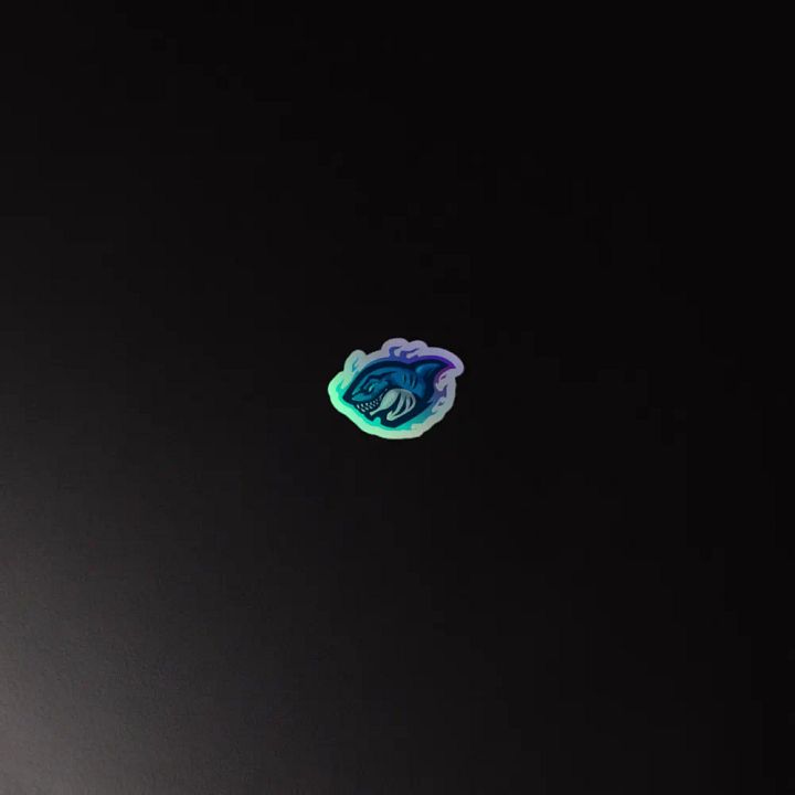 Col20 Shark Holographic Sticker product image (2)
