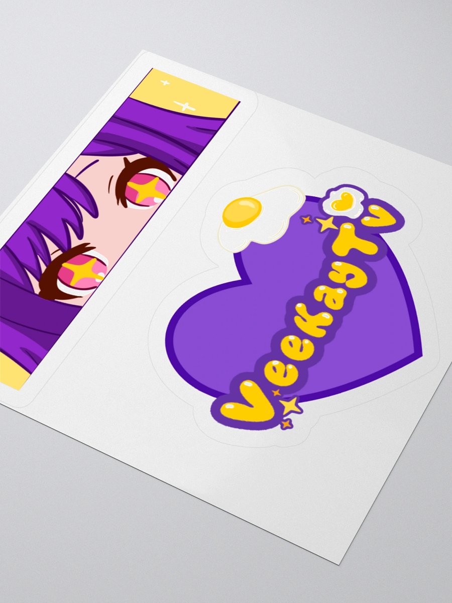 Veekay Sparkle | Heart Egg Drop - Stickers product image (9)