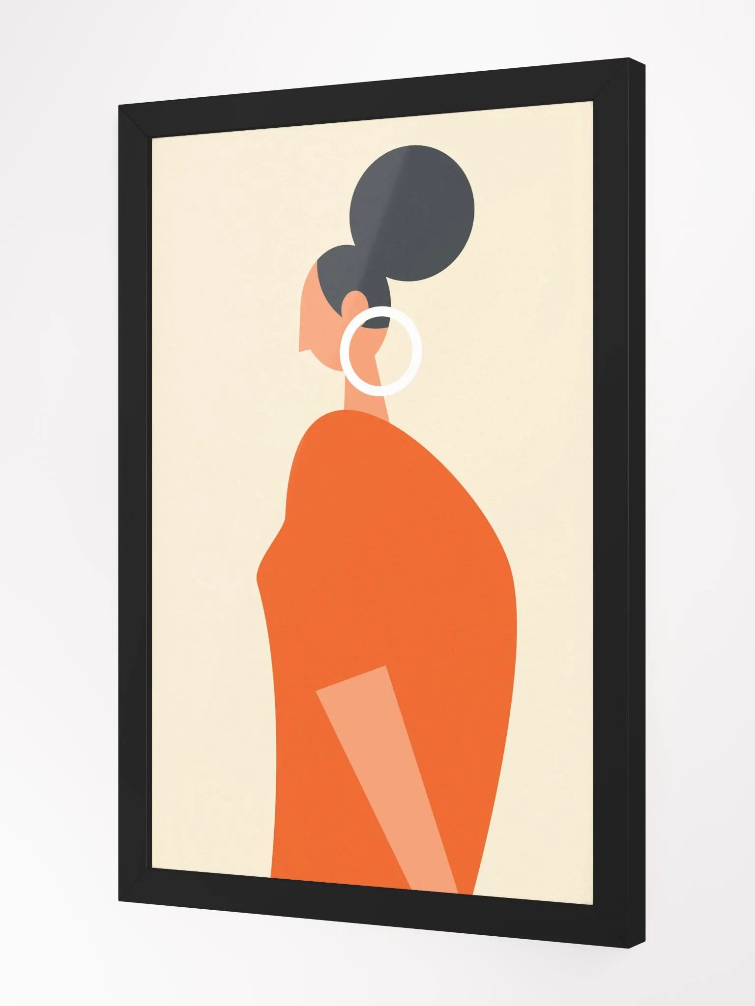 Eco-Friendly Ayous Wood Framed Matte Poster product image (9)