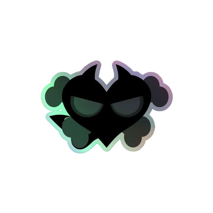 SinisterHeart Holographic Sticker product image (2)