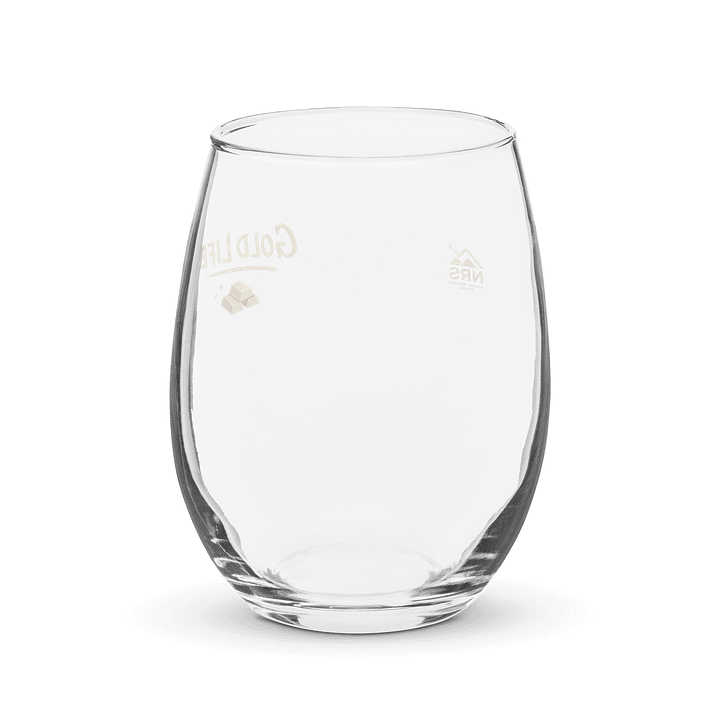 Gold Life Wine Glass product image (2)