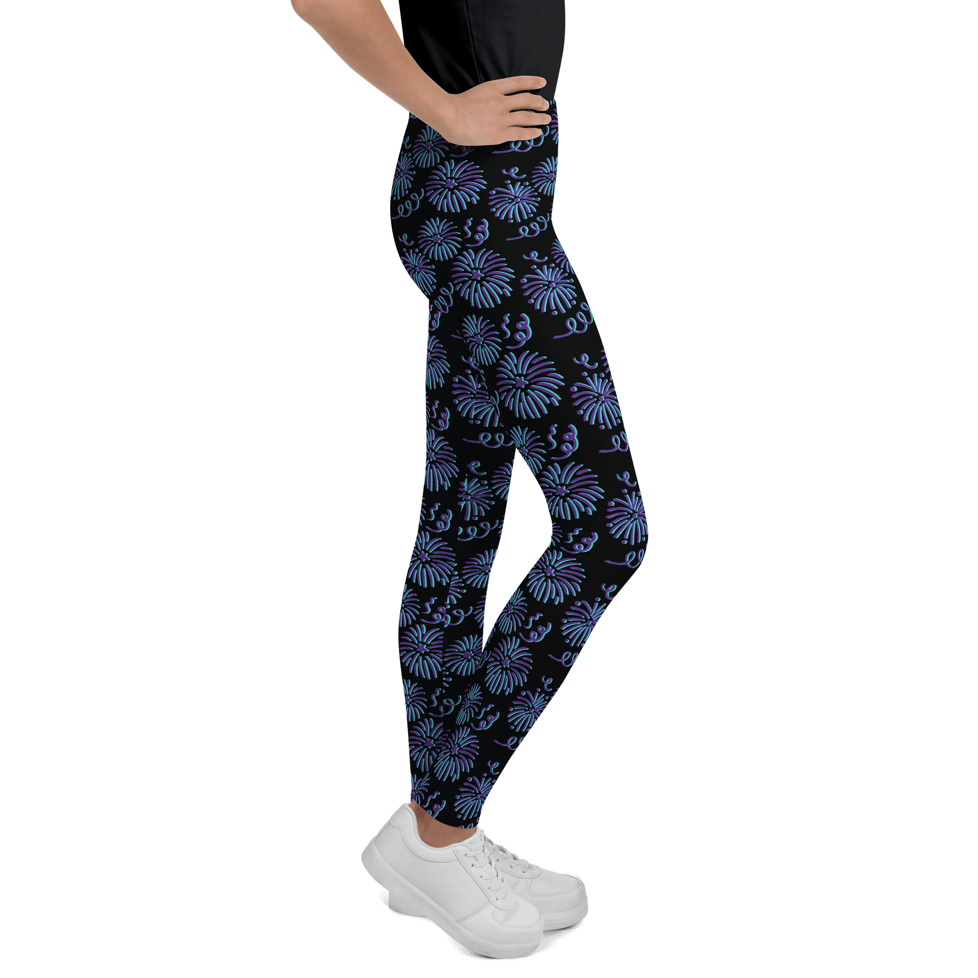 Fireworks Youth Leggings product image (5)