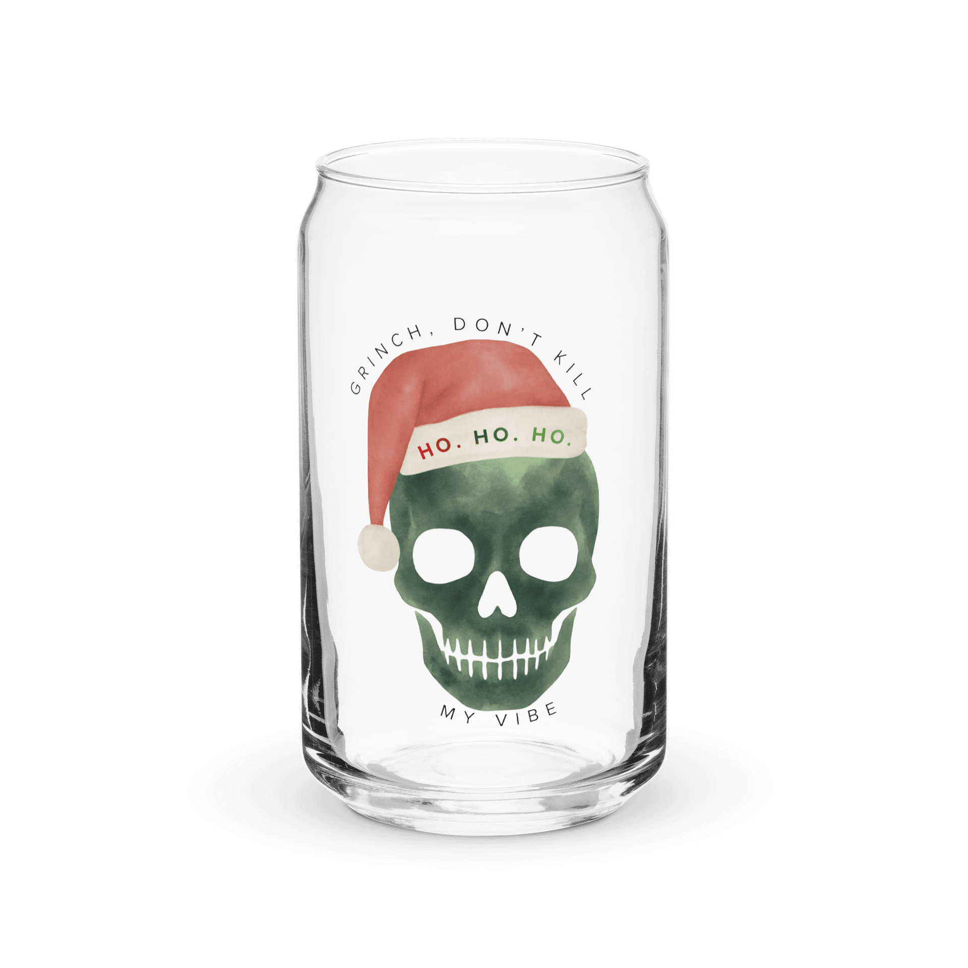 Grinch Vibes 16oz Can Cup product image (1)