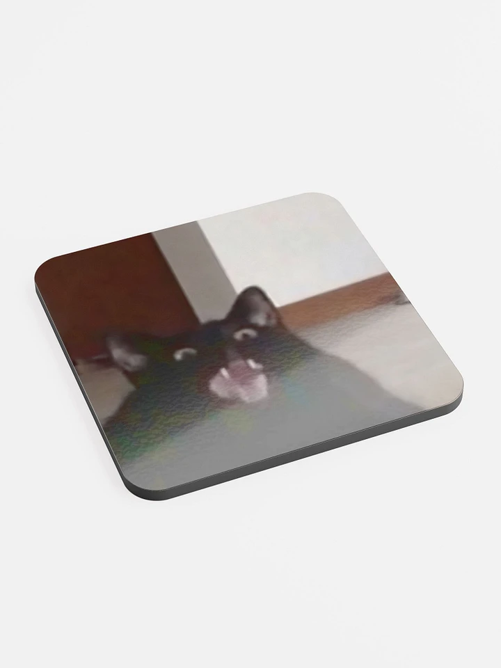 Glossed Cork Coaster: Meme Cats product image (2)