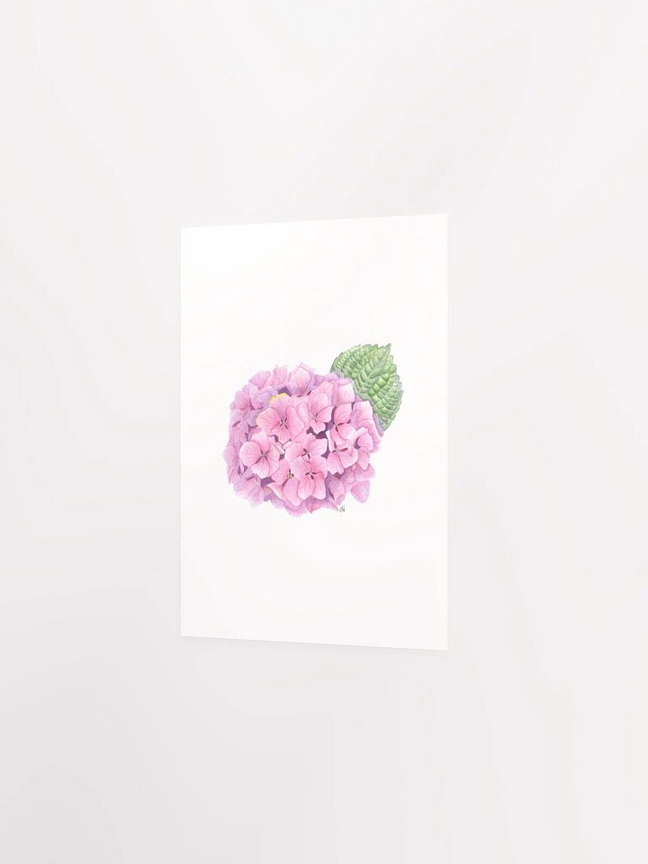 Purple Hydrangea Delight - print product image (2)