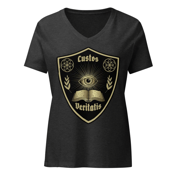 Custos Veritatis Eye of Knowledge V-Neck Tee product image (1)