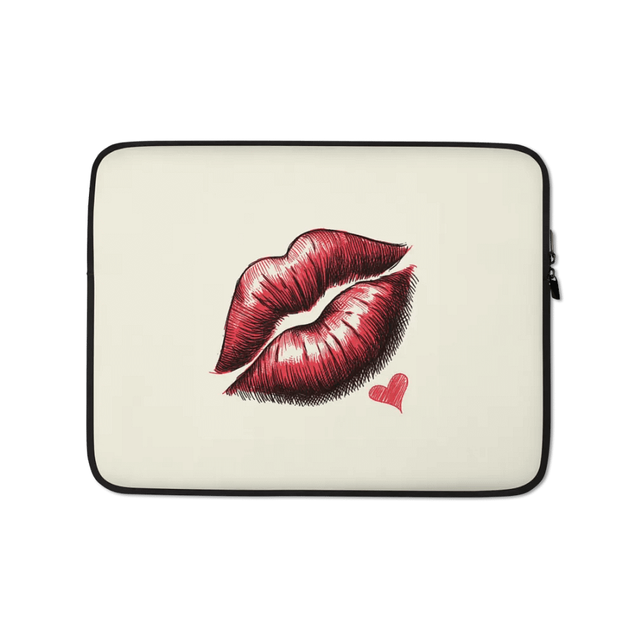 Love Kiss Laptop Sleeve product image (1)