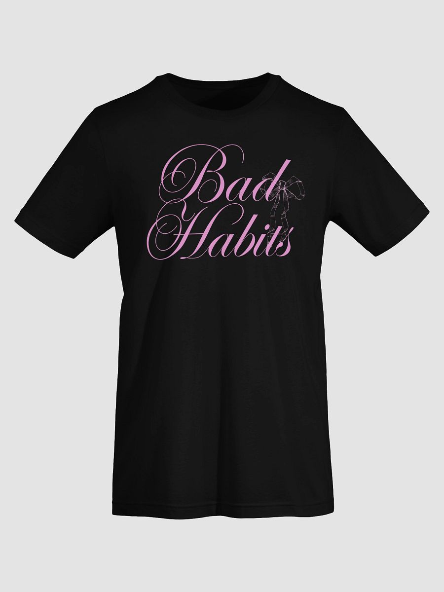 Bad Habits Short Sleeve Unisex T-Shirt product image (76)