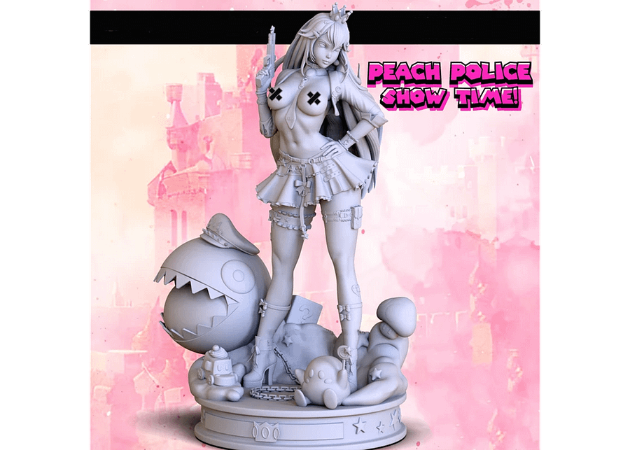 3D Printed: Peach Police NSFW product image (2)