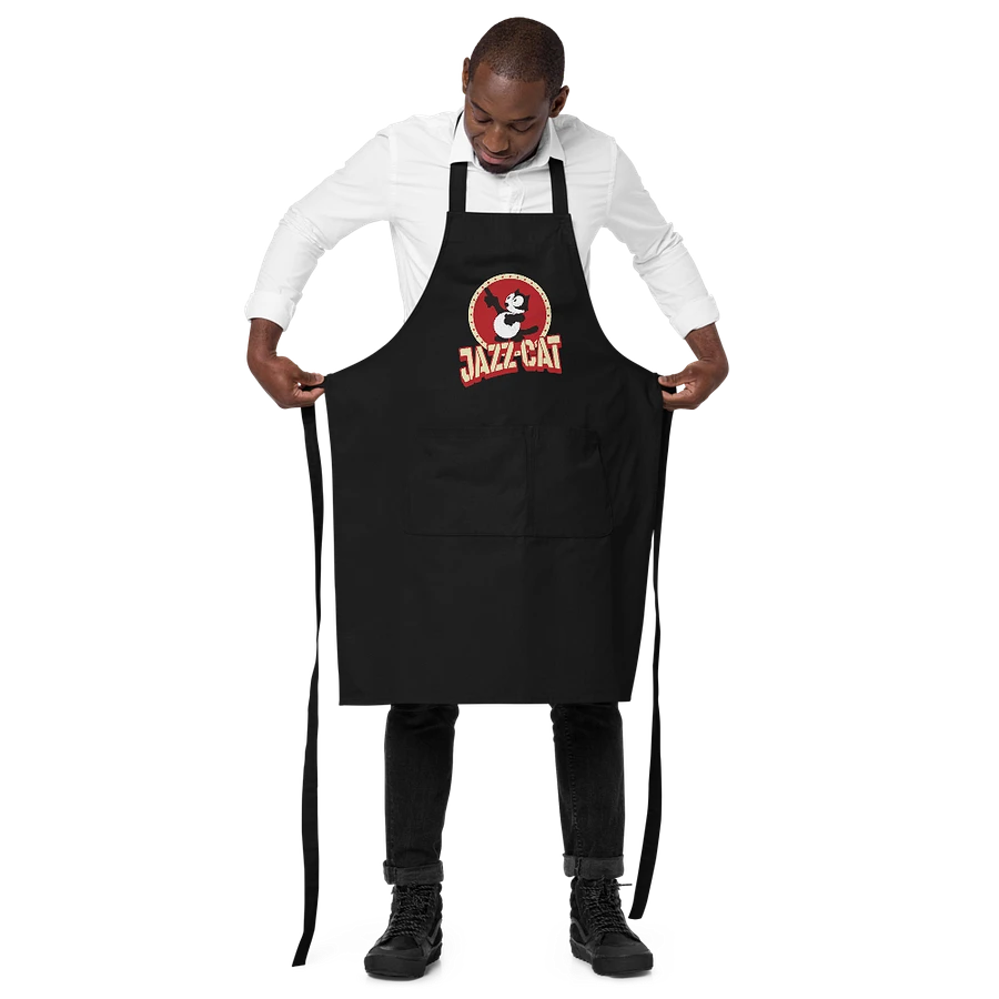 Jazz Cat Cotton Twill Apron product image (4)