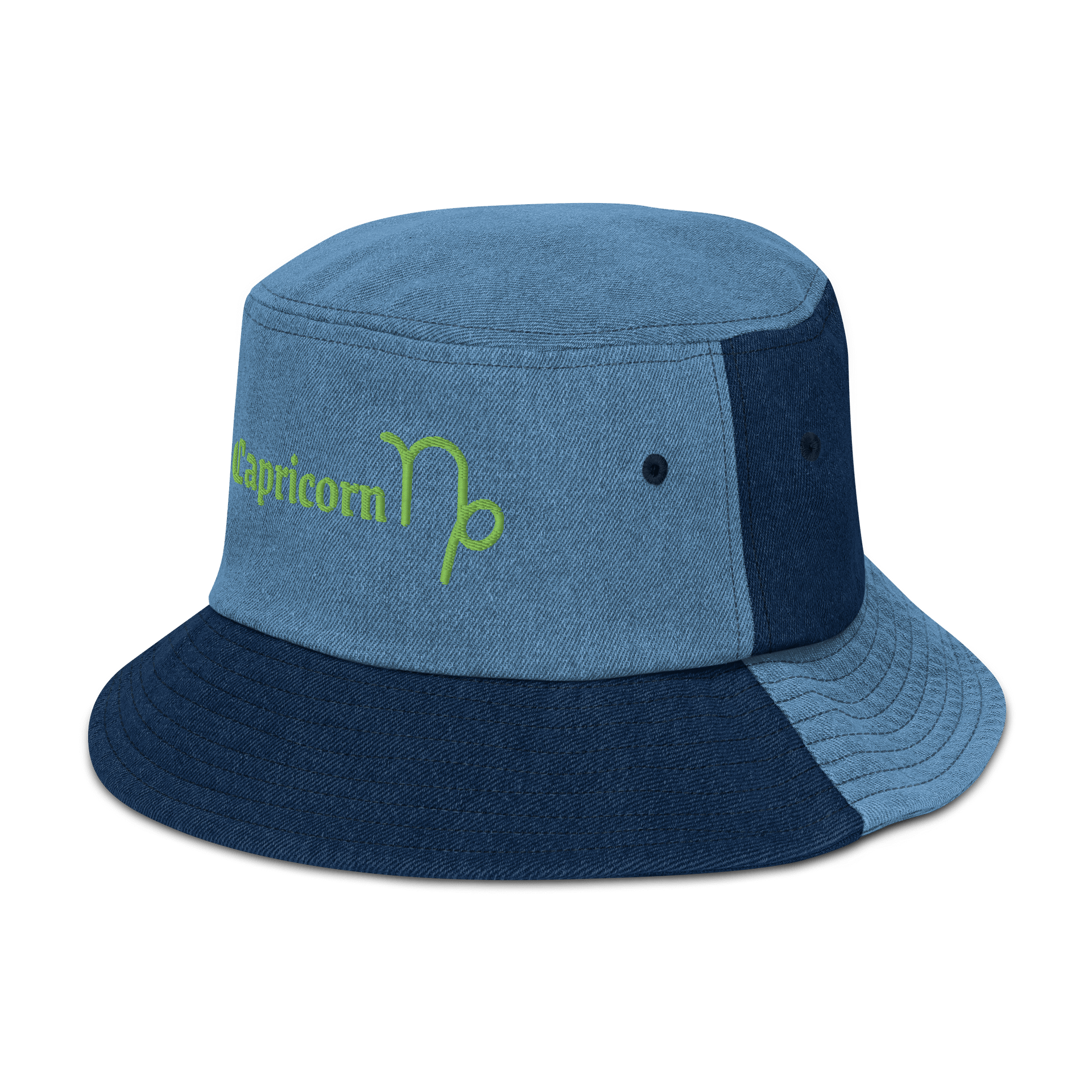 Symmetric Capricorn Denim Bucket Hat product image (9)