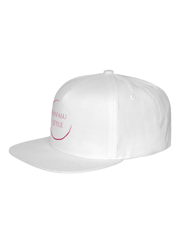 Faded Circle Havasu Style Pink Flat Bill Snapback product image (2)