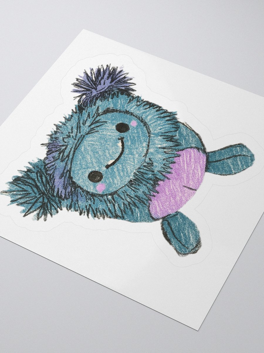 Cute Bigfoot Doodle Kiss Cut Stickers product image (6)