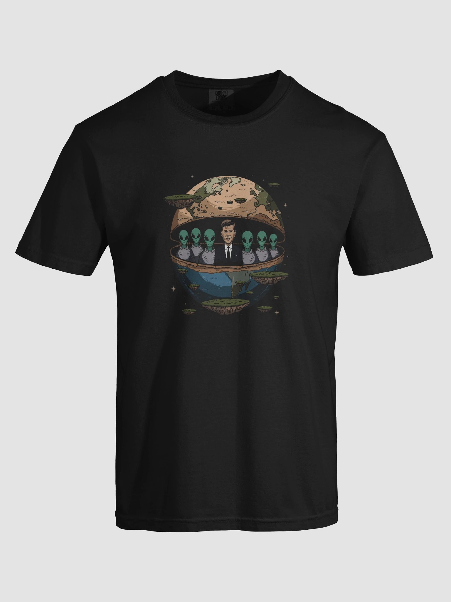 JFK Chilling with Aliens Tee — TE.TEE-03 product image (7)