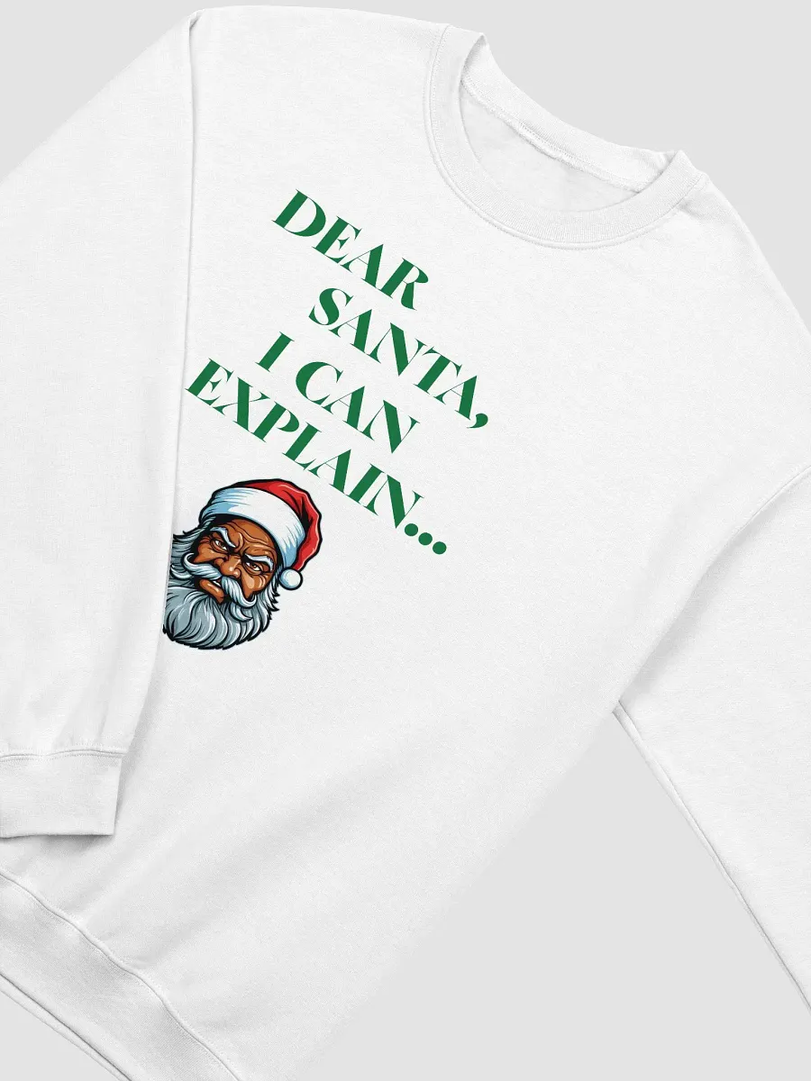 Grumpy Santa Explanation Sweatshirt product image (22)
