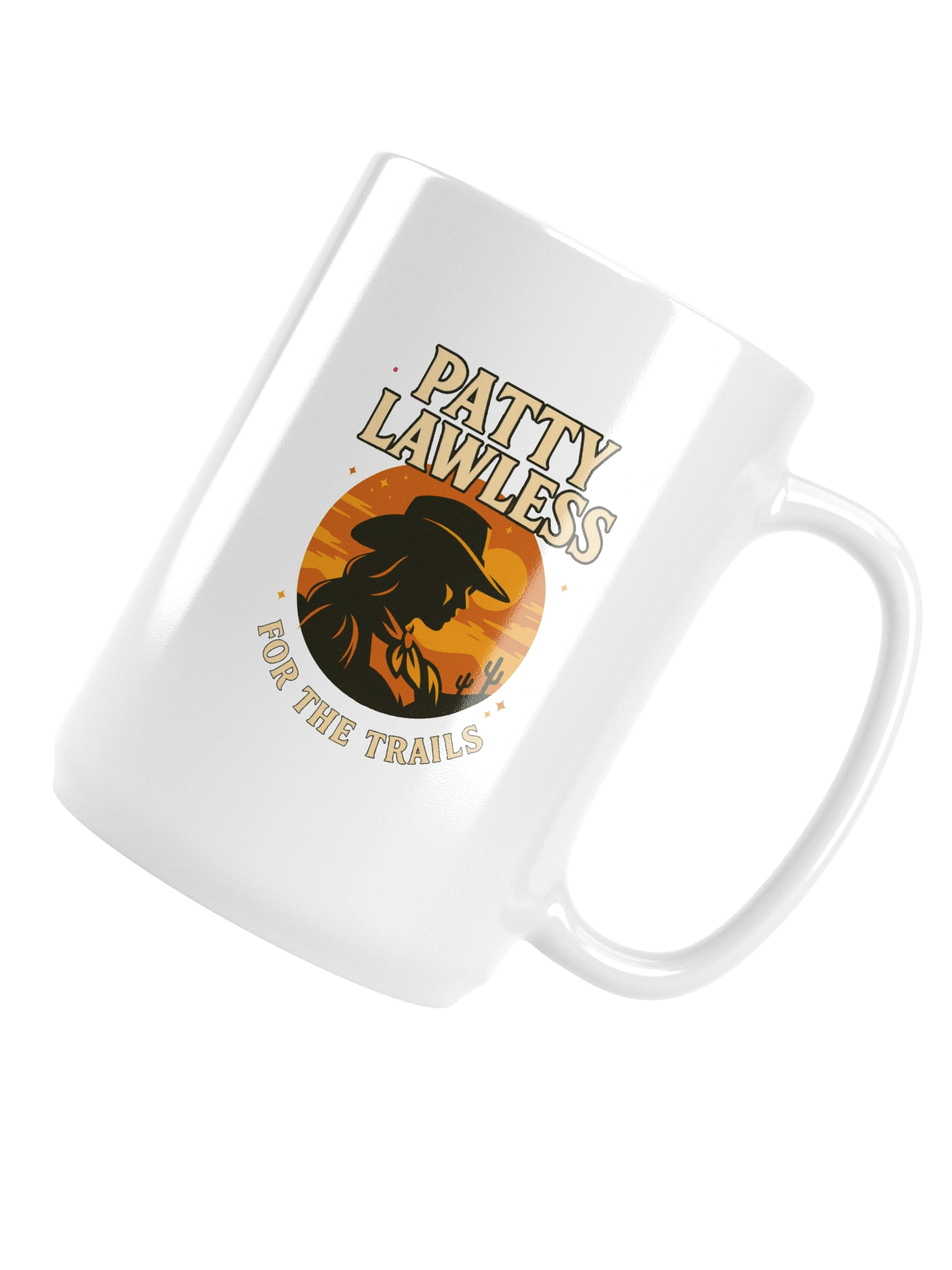 Patty Lawless - For the Trails 15oz White Glossy Mug product image (5)